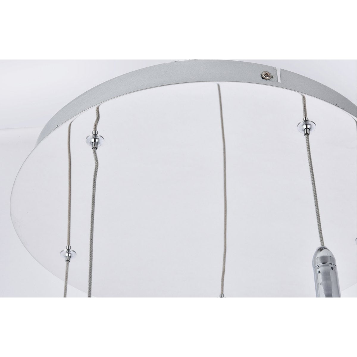 Amherst Led 5 - Light Round Chandelier In Chrome | Elegant Lighting | Home Elegance USA