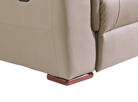 Global United Reclining Modern Leather Air Upholstered Chair