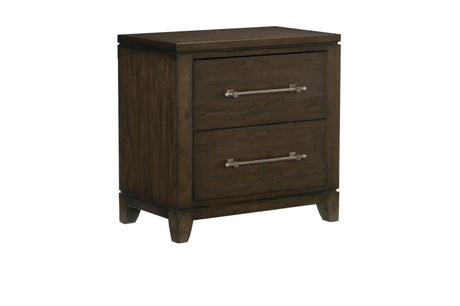 Griggs 5 Piece Queen Bedroom Set In Dark Brown 1669-1-5Set | Homelegance