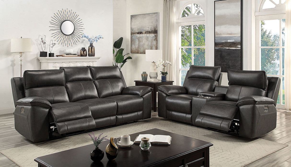 Geordi - Power Sofa & Loveseat - Home Elegance USA