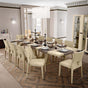 Ambra 9 Piece Dining Room Set W-1Ext - Ambratable-9Set | ESF