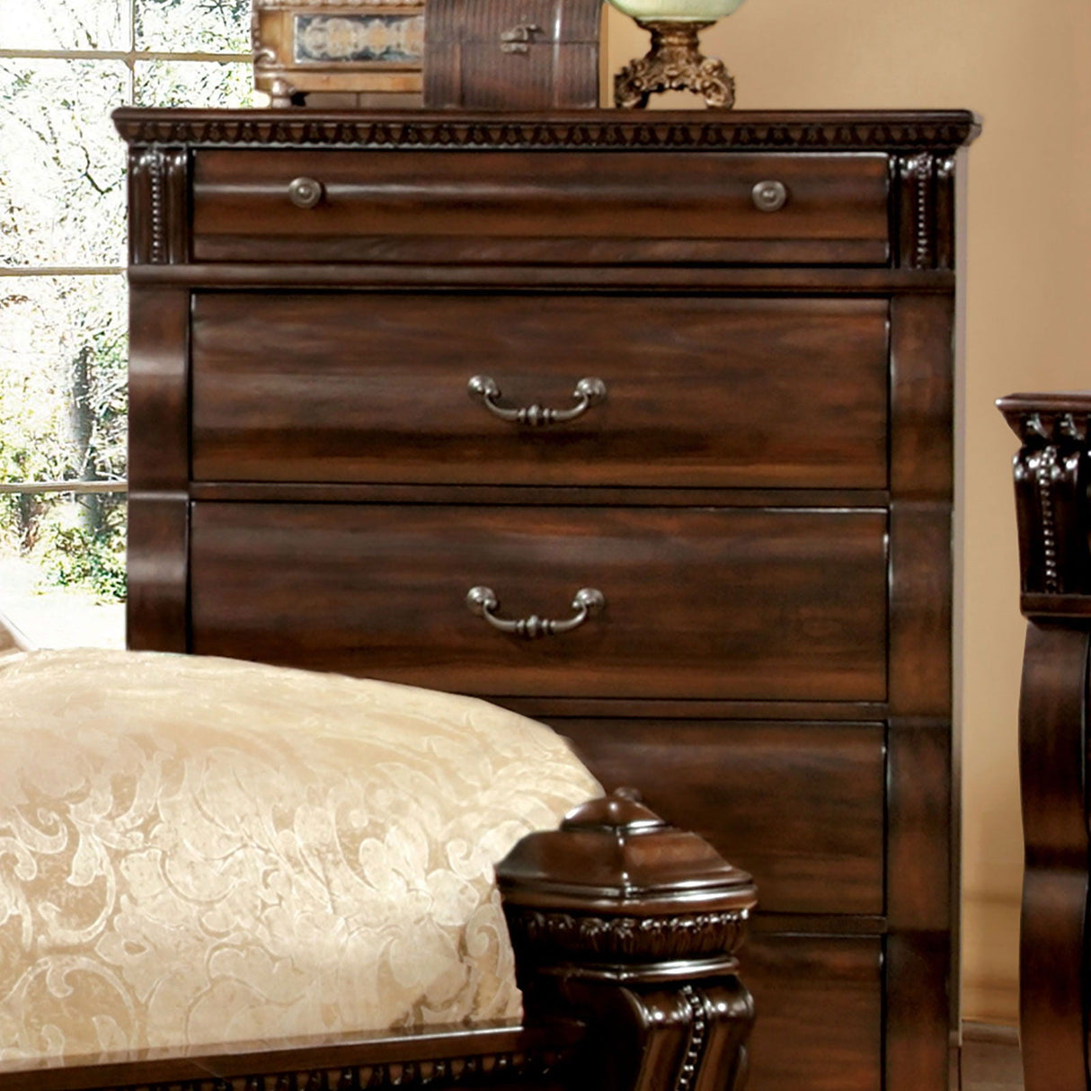 Burleigh - Chest - Cherry - Home Elegance USA