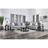 Nefyn - Sofa & Loveseat - Gray - Home Elegance USA