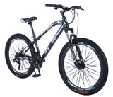 RAINIER MODEL 26"STEEL MTB Black/White