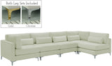 Julia - Modular Sectional 5 Piece - Cream - Home Elegance USA