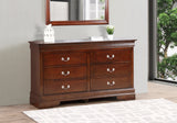 Glory Furniture LouisPhillipe G2125-D Dresser , Cappuccino - Home Elegance USA