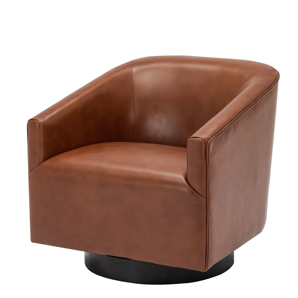 Garland Caramel Wood Base Swivel Chair - Home Elegance USA