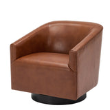 Garland Caramel Wood Base Swivel Chair - Home Elegance USA