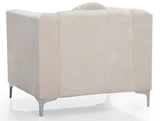 Glory Furniture Pompano G898A-C Chair , IVORY - Home Elegance USA