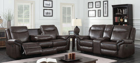 Chenai - Sofa & Love Seat & Chair - Brown