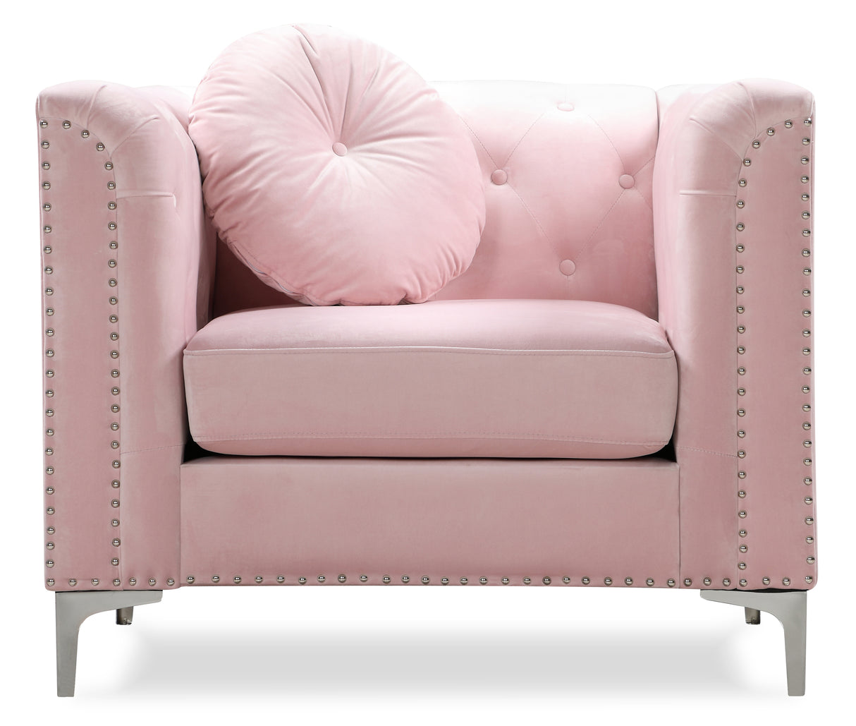 Glory Furniture Pompano G894A-C Chair , PINK - Home Elegance USA