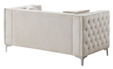 Glory Furniture Paige G827A-L Loveseat , IVORY Home Elegance USA