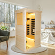 Single person spruce far infrared sauna hair - Home Elegance USA