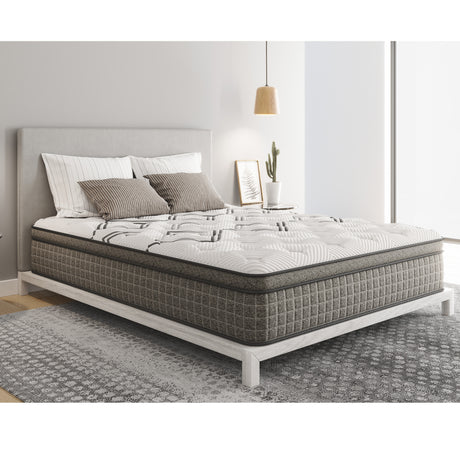 Queen -Soto Copper Hybrid Euro-Top 12.5" - Medium Feel - Home Elegance USA