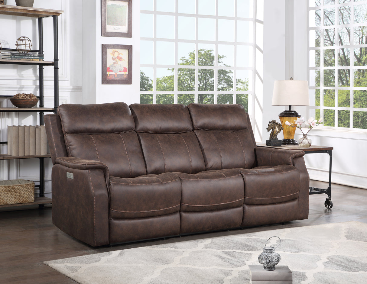 Valencia Pw/Pw Recliner Sofa Wa - Home Elegance USA