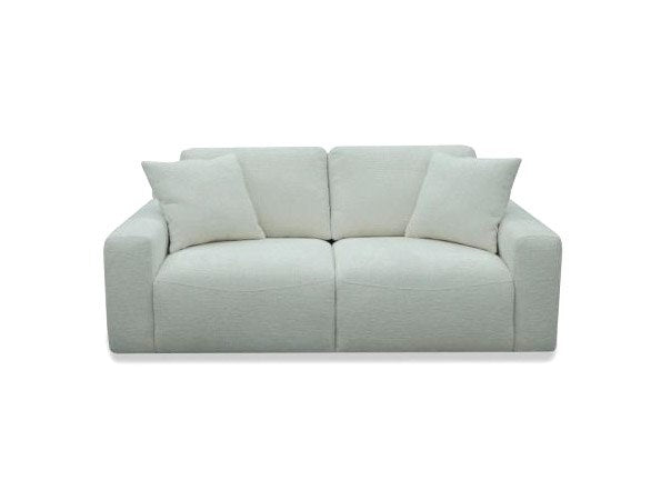 Divani Casa Gloria - Modern White Fabric Loveseat | Home Elegance USA