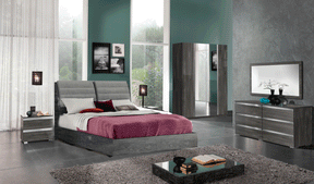 Elite 6 Piece King Bedroom Set Bed With Oxford Cases - Elitebedk.S-6Set | ESF