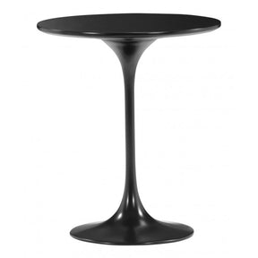 Wilco Side Table Gloss Finish MDF Top & Steel Base Modern | Zuo Modern