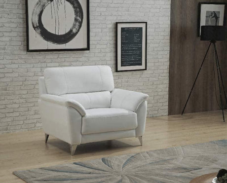 Esf Furniture - Extravaganza 406 Chair In White - 406C