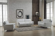 Extravaganza 406 2 Piece Sofa Set In White - 406S-2Set | ESF