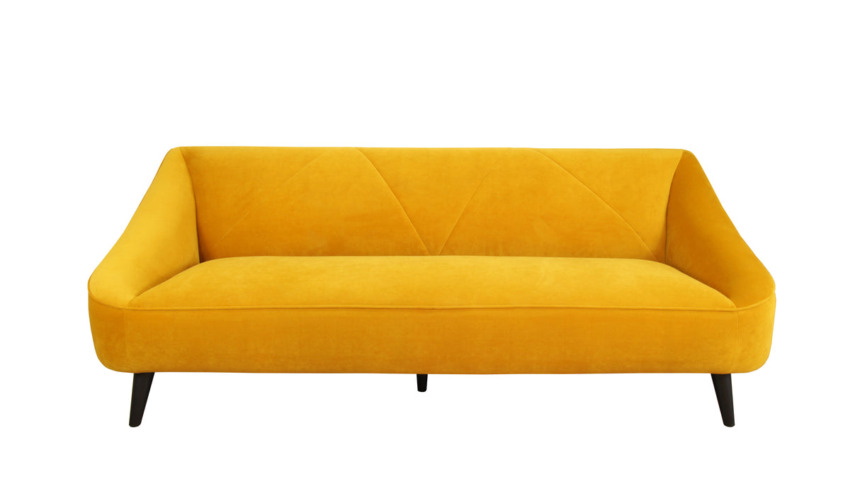 BAYLEE SOFA - MAIZE YELLOW - Home Elegance USA