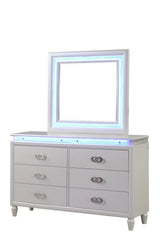 Passion Dresser Milky White - Home Elegance USA