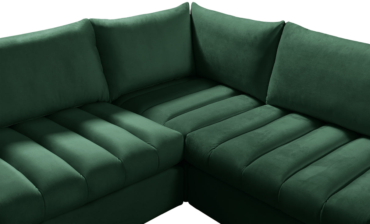 Jacob - Modular Sectional 7 Piece - Green - Home Elegance USA