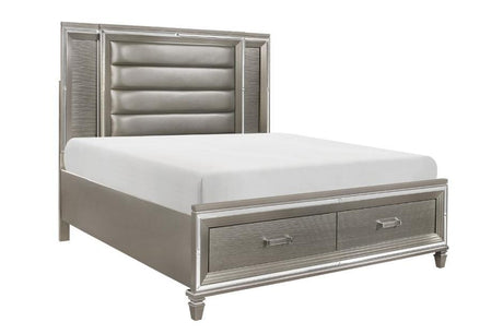 Tamsin 5 Piece Eastern King Platform Bedroom Set 1616K-1Ek-5Set | Homelegance