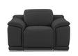 Global United Genuine Italian Leather Power Reclining Chair