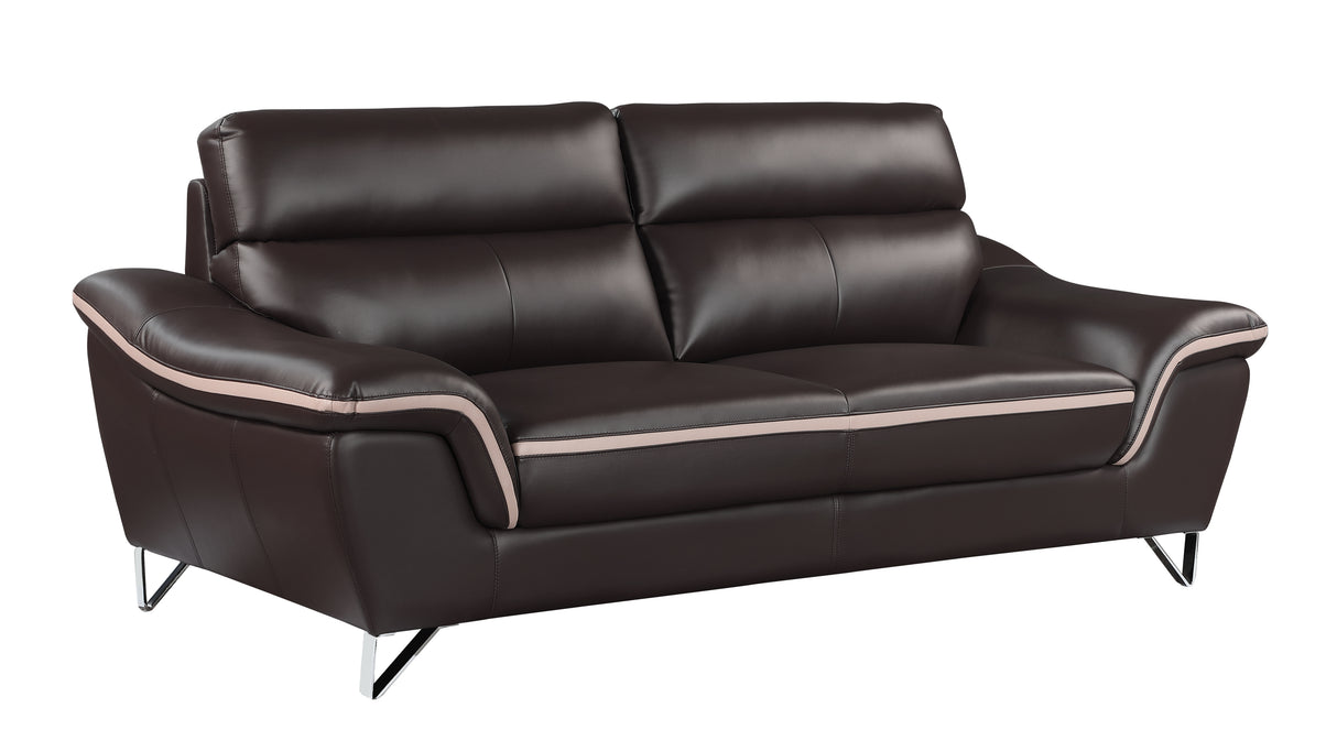 Genuine Leather Sofa - Home Elegance USA