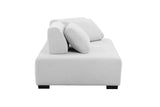 Morden Sofa Minimalist Modular Sofa Sofadaybed Ideal for living, family, bedroom, and guest spaces Beige Home Elegance USA