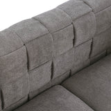 Deepth 35", length 85" weave sofa ,contemporary new concept sofa.handcrafted weave sofa. 3 seater - W1099S00060 - Home Elegance USA - 20