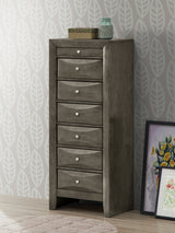 Glory Furniture Marilla G1505-LC 7 Drawer Lingerie Chest , Gray - Home Elegance USA