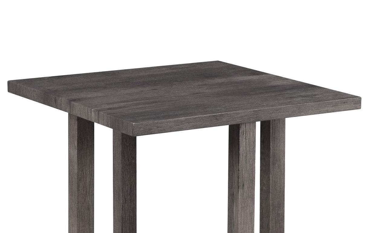 Moseberg Rustic Wood Coffee Table with Storage Stools and End Table Set - Home Elegance USA