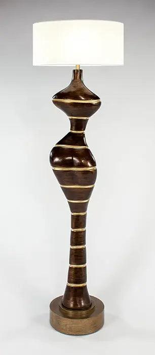 Traditional Handpainted Floor Lamp | Artmax