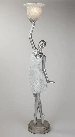 Traditional Handpainted Floor Lamp | Artmax