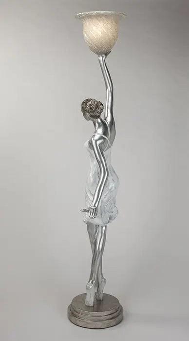 Traditional Handpainted Floor Lamp | Artmax
