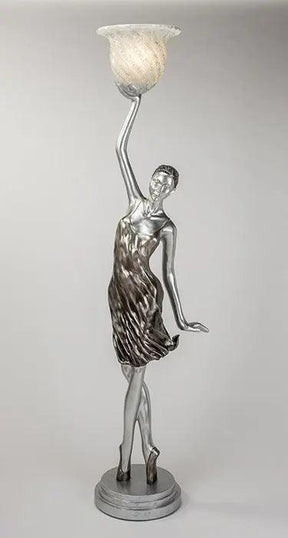 Traditional Handpainted Floor Lamp | Artmax
