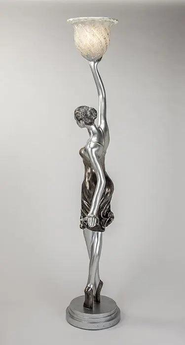 Traditional Handpainted Floor Lamp | Artmax