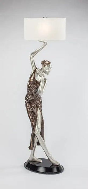Traditional Handpainted Floor Lamp | Artmax
