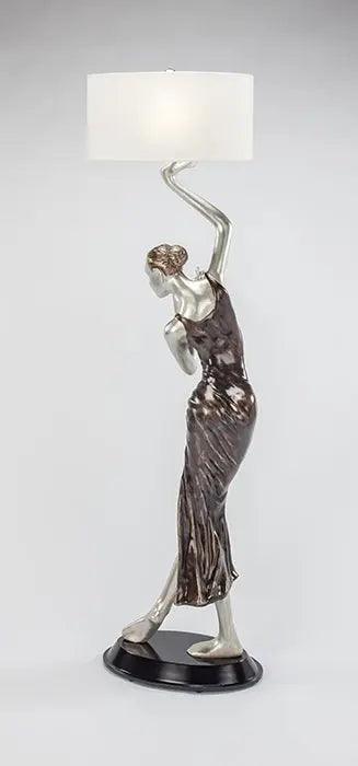 Traditional Handpainted Floor Lamp | Artmax