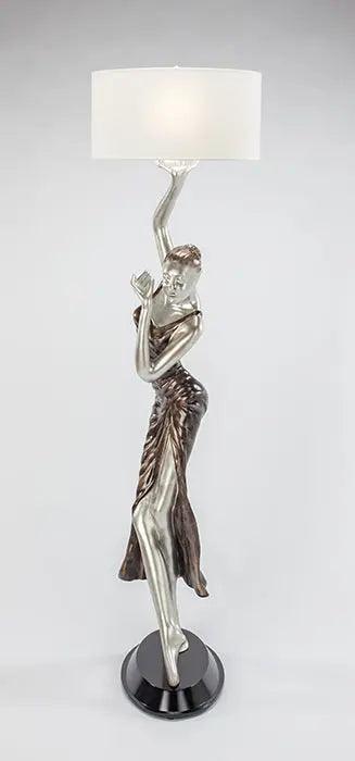 Traditional Handpainted Floor Lamp | Artmax
