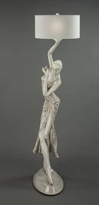 Traditional Handpainted Floor Lamp | Artmax