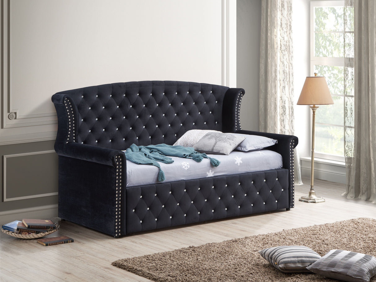 Lucinda - Daybed - Black - Home Elegance USA