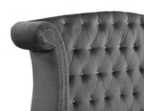 Sophia Full Bed In Color Gray Made With  Wood - Home Elegance USA