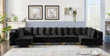 Tremblay - Modular Sectional 7 Piece - Black - Fabric - Home Elegance USA