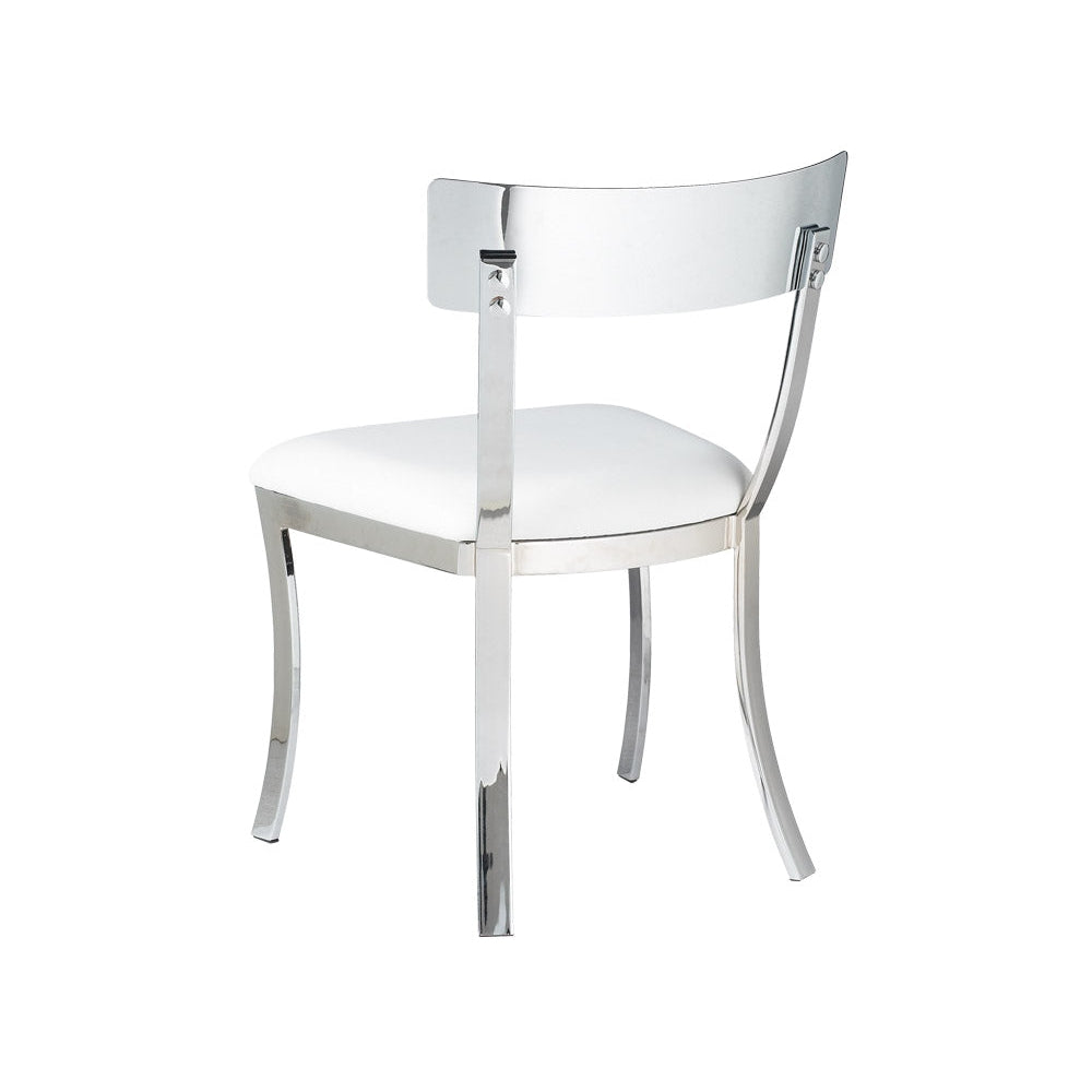 Maiden Dining Chair - White - Home Elegance USA