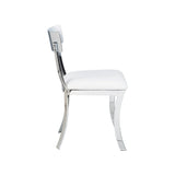 Maiden Dining Chair - White - Home Elegance USA