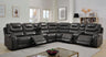 Mariah - Power Sectional + Power Recliner - Home Elegance USA