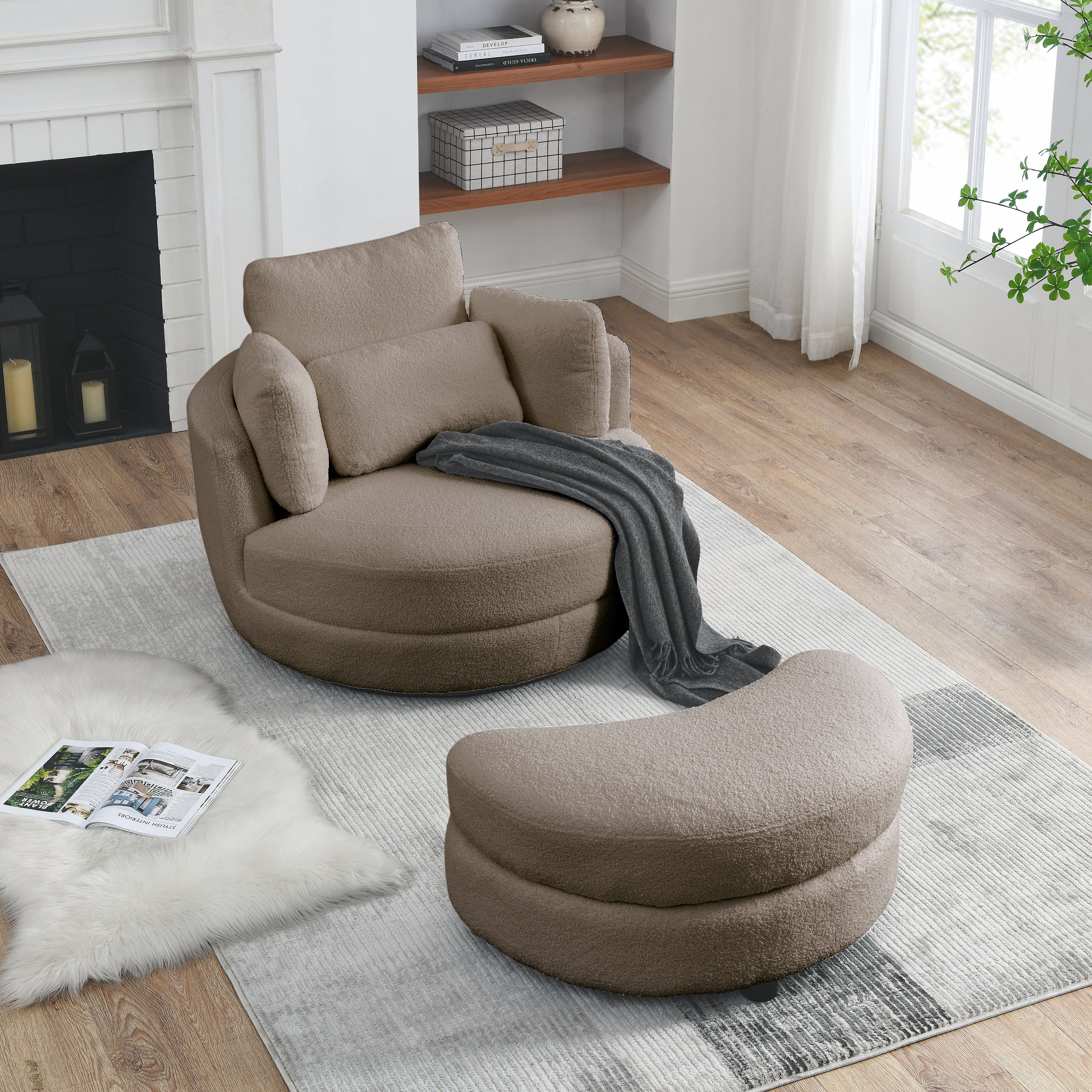 Cuddle chair living room hot sale